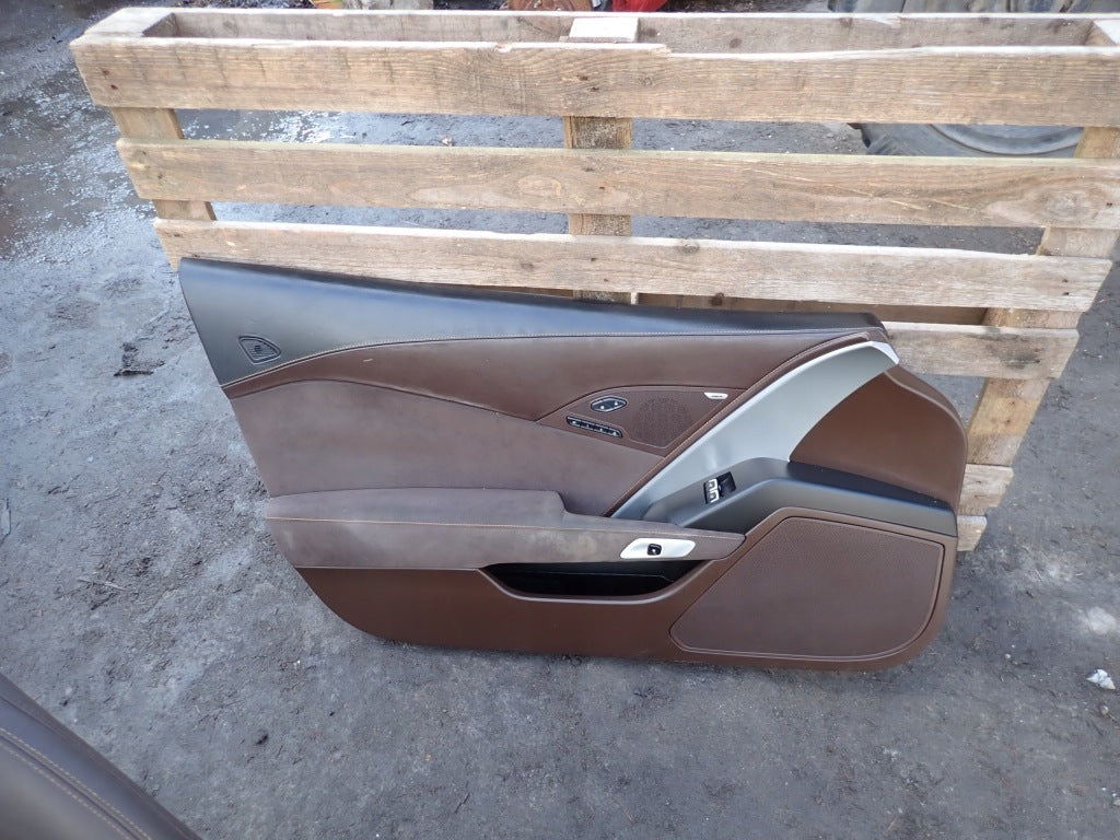 Tapicerka Fotele z Boczkami KPL Chevrolet Corvette C7 2014-