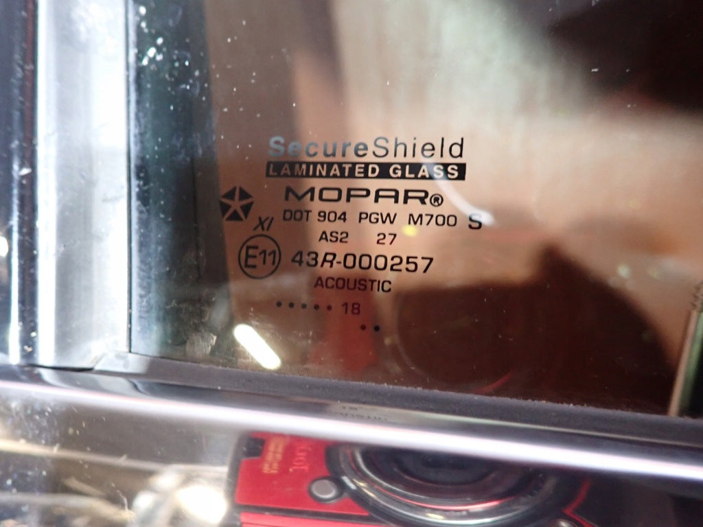 Right Front Door Front Window Dodge RAM V LIMITED 2019-