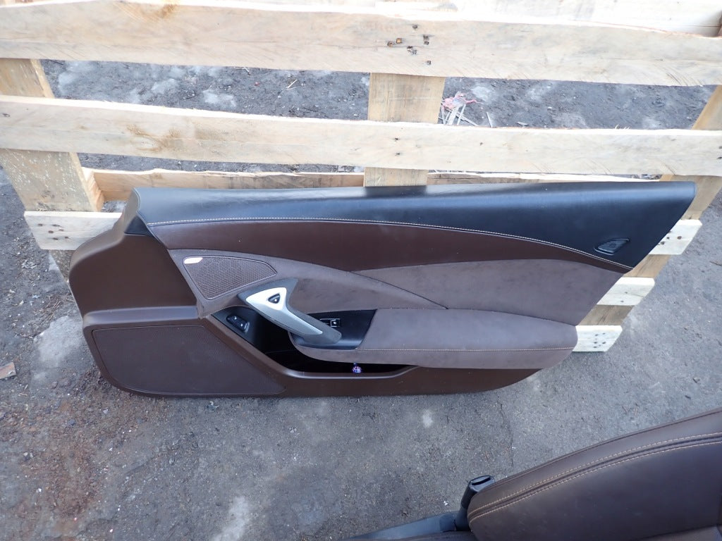 Tapicerka Fotele z Boczkami KPL Chevrolet Corvette C7 2014-