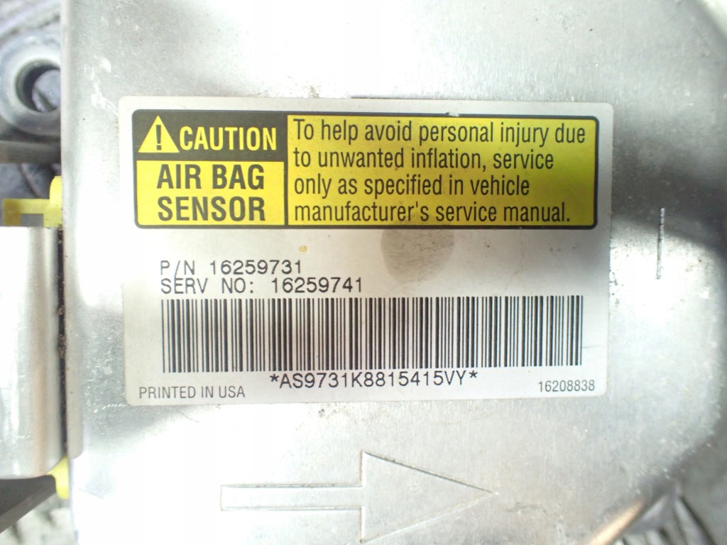 Sensor Poduszek Chevrolet Corvette C5 2001