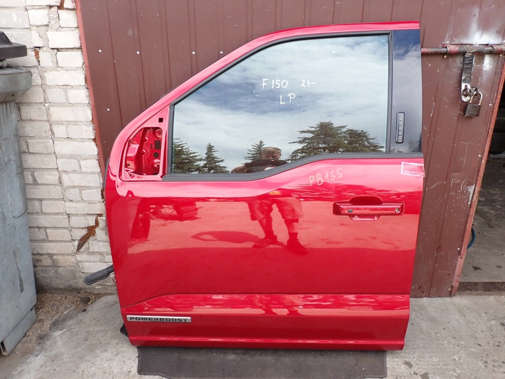 Left Front Door Left Front Glass Set Ford F150 Crew Cab 2022-
