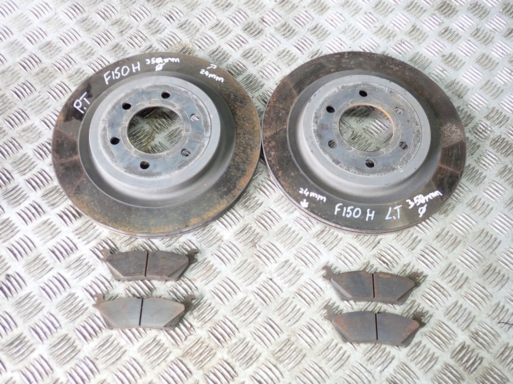 Tarcze Hamulcowe Tylne Klocki Kpl. Ford F150 2021-