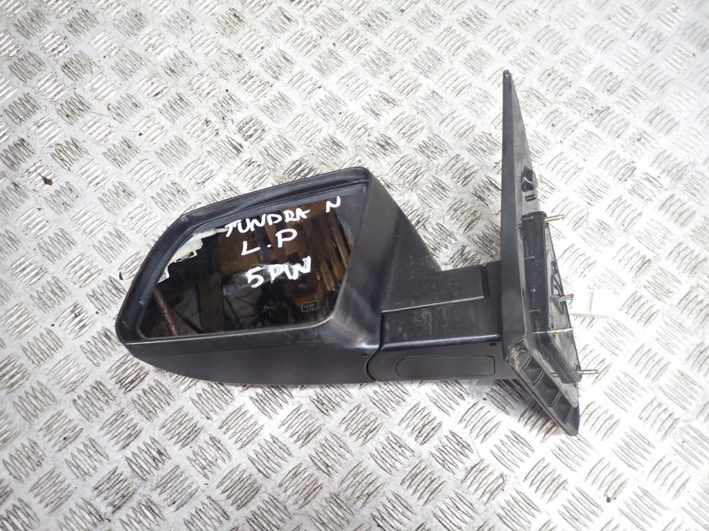 Left Front Mirror Set 5 PIN CHROME Toyota Tundra II 2014-