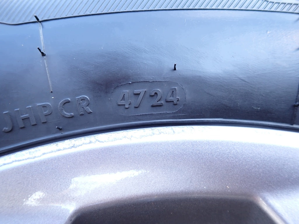 Wheels Rims with Tires Set of Pressure Sensors 17