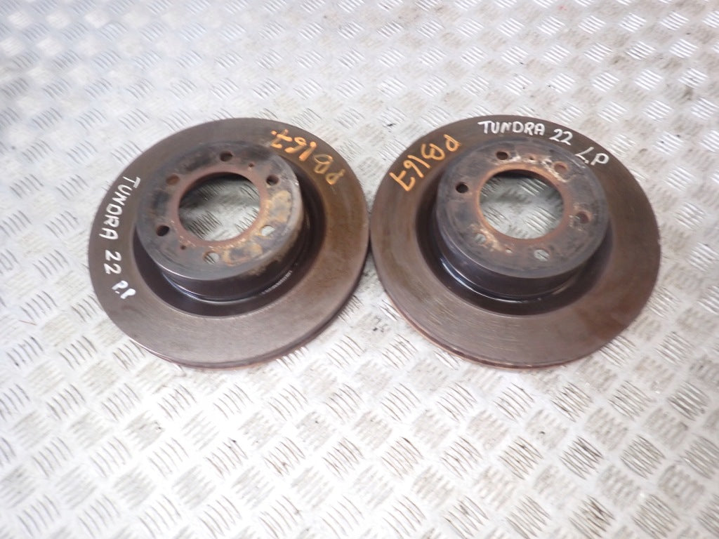 Front Discs PAIR Toyota Tundra Sequoia 2022-