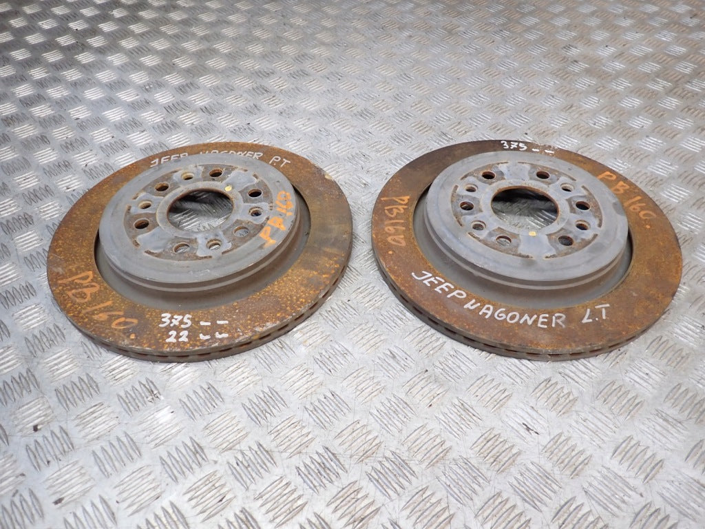 Tarcze Hamulcowe Tylne Tył Para Jeep Wagoneer Grand Wagoneer WS 22-