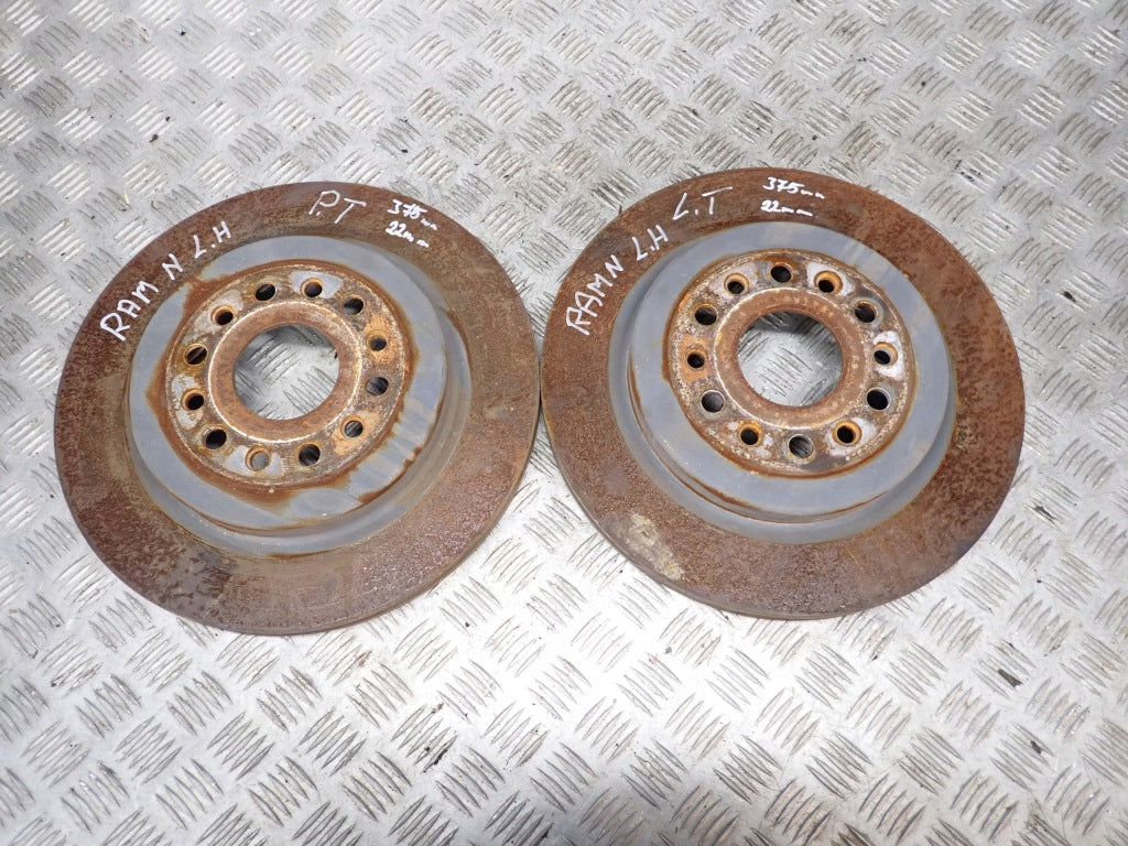 Tarcze Tylne Tył Para Dodge RAM 5.7 4x4 2021