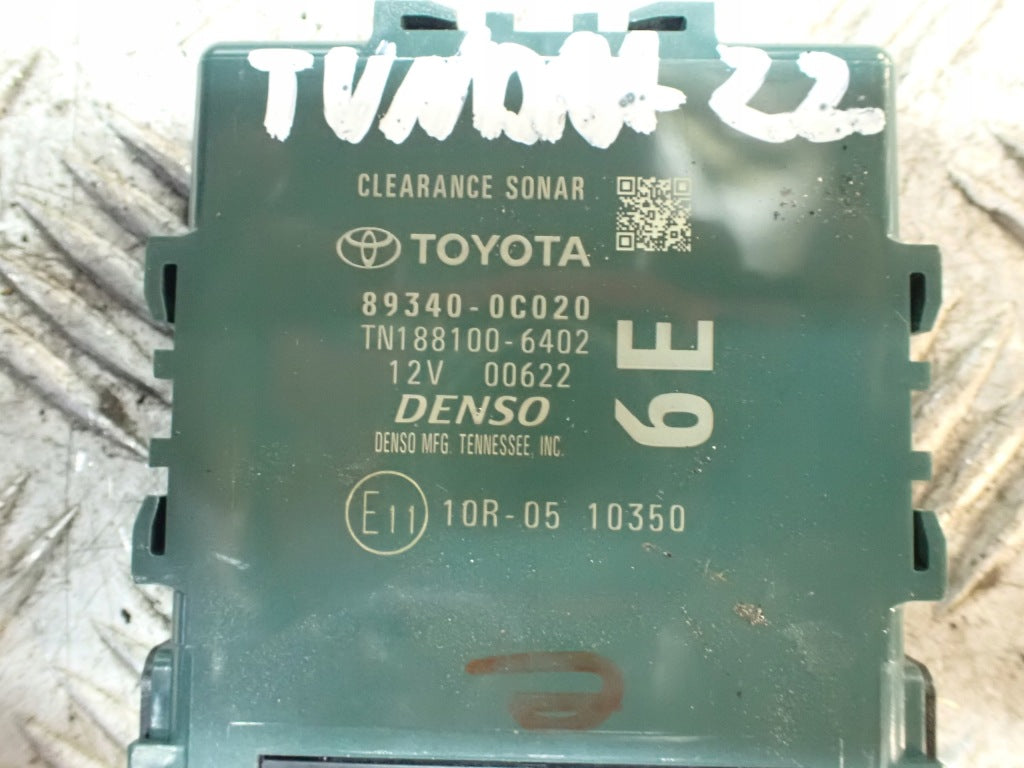 Moduł Sterownik Wykrywania Pieszych Sonar Toyota Tundra Sequoia 2022-