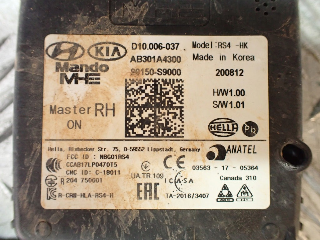Radar Martwego Pola Tylny Prawy Czujnik Blis Tył Kia Telluride 3.8 4x4 2021