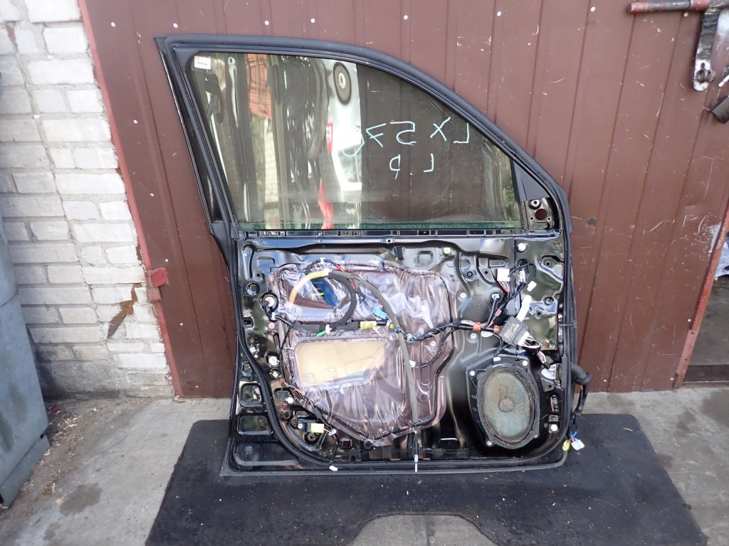 Front Left Door (Left Front) Complete Set: Window, Lock, Window Regulator – Lexus LX570 2015–