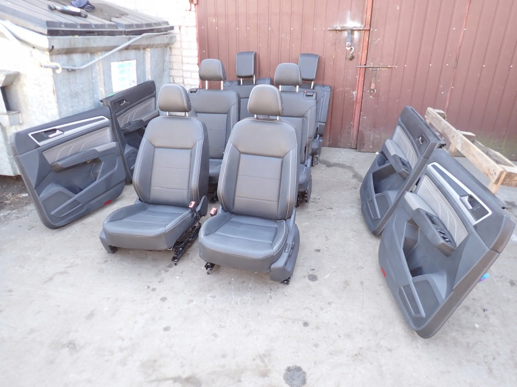 Tapicerka Kpl. 6 os. Fotele Boczki VW Atlas R-Line 2022