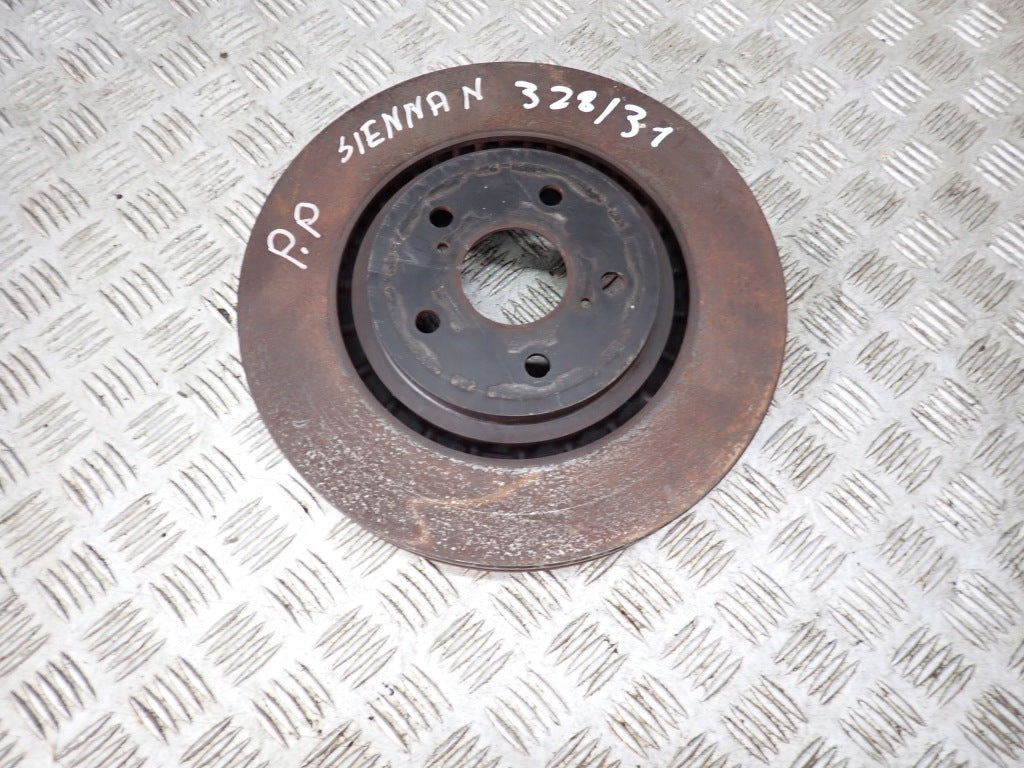 Front Brake Discs (Pair) for the 2021 Toyota Sienna