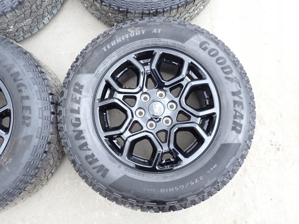 Wheels Alloy Rims 18 Tires Goodyear Wrangler AT 275/65R18 Ford F150 2025