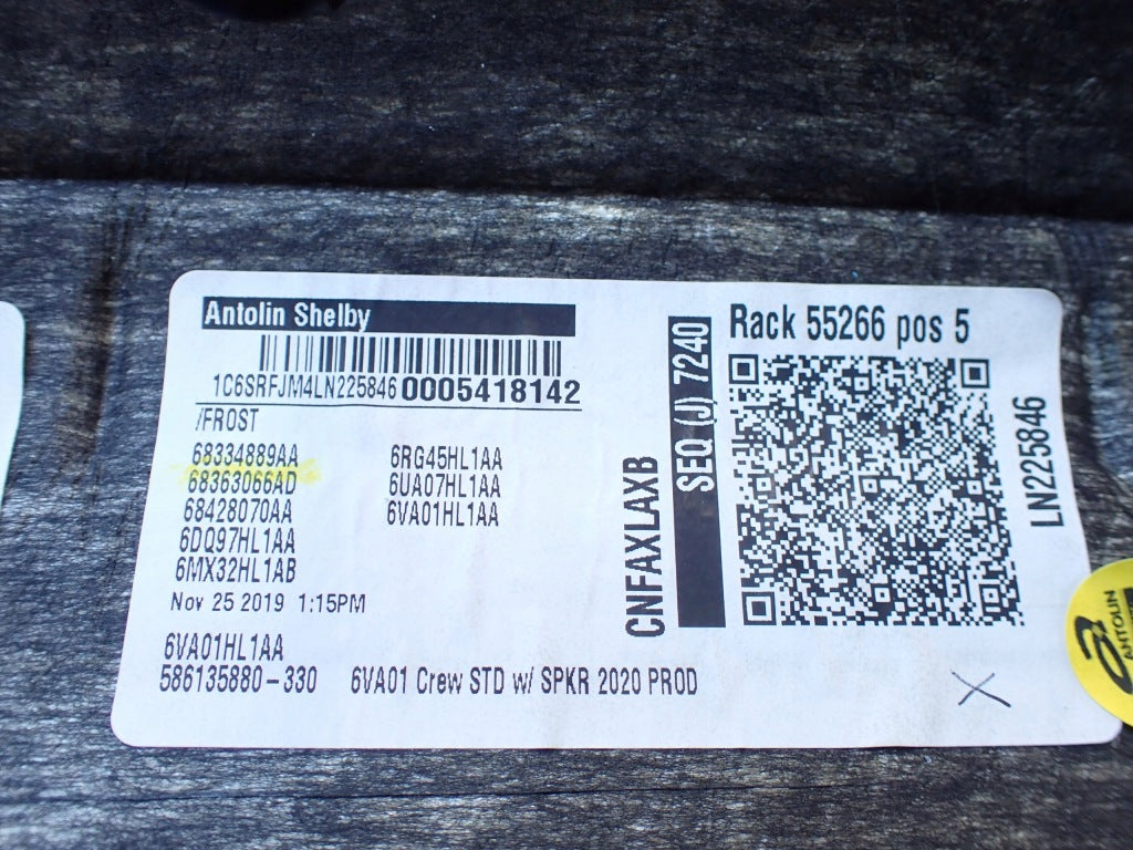 Podsufitka z Głośnikami Harman Kardon Dodge Ram V Crew Cab Duża Kabina 19-