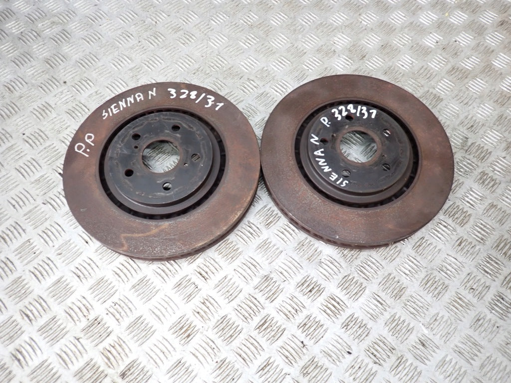 Front Brake Discs (Pair) for the 2021 Toyota Sienna