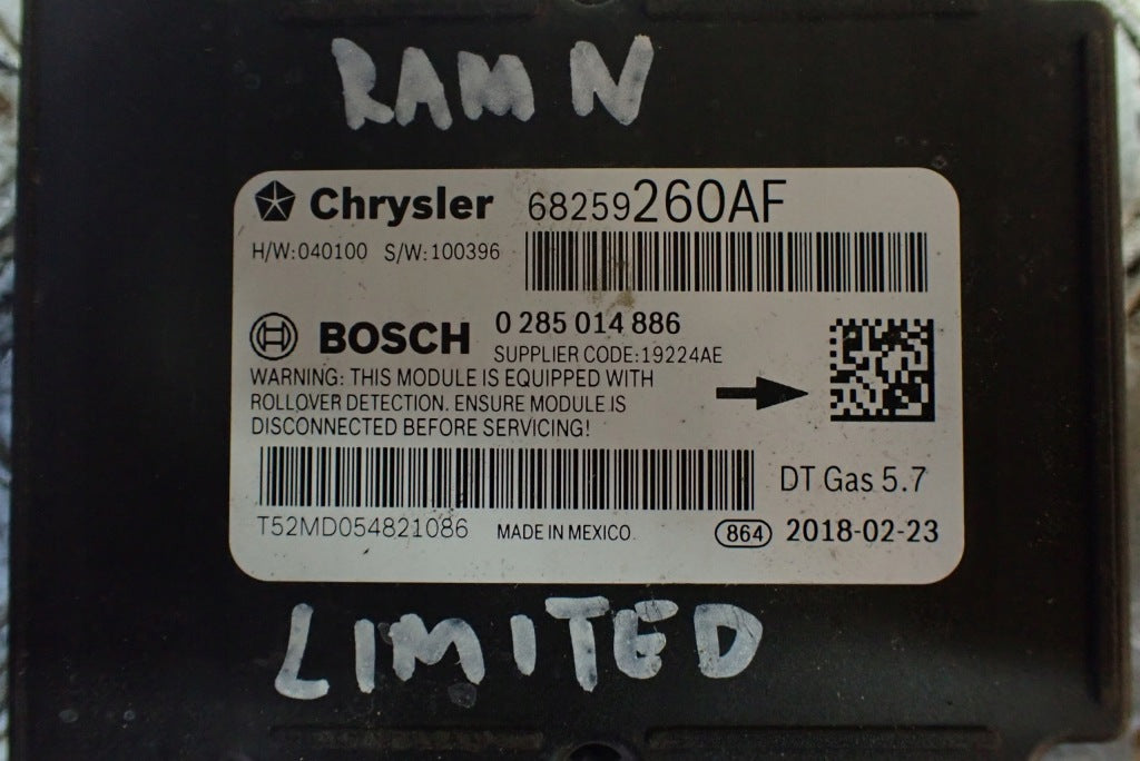 Dodge RAM V 19- Airbag Sensor Module