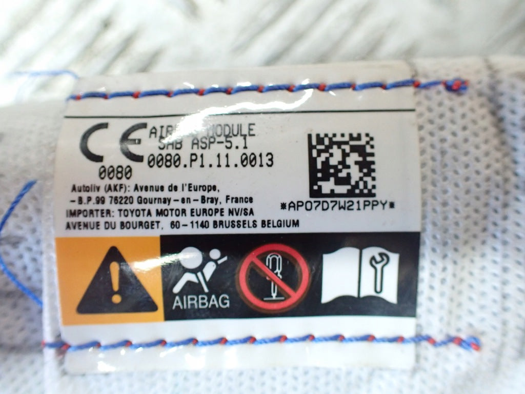 Poduszka Boczna Fotela Lewa Przednia Przód Airbag Toyota Sienna XL40 2021