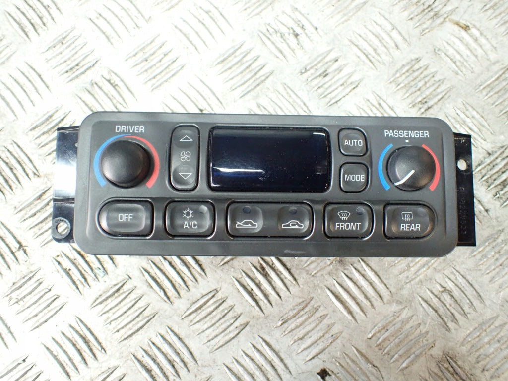 Air Conditioning Panel Chevrolet Corvette C5 1997-