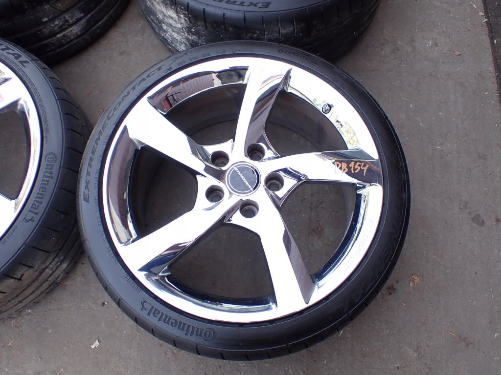 Wheels Alloy Rims 20 and 19 Tires Continental Chevrolet Corvette C7 2014-