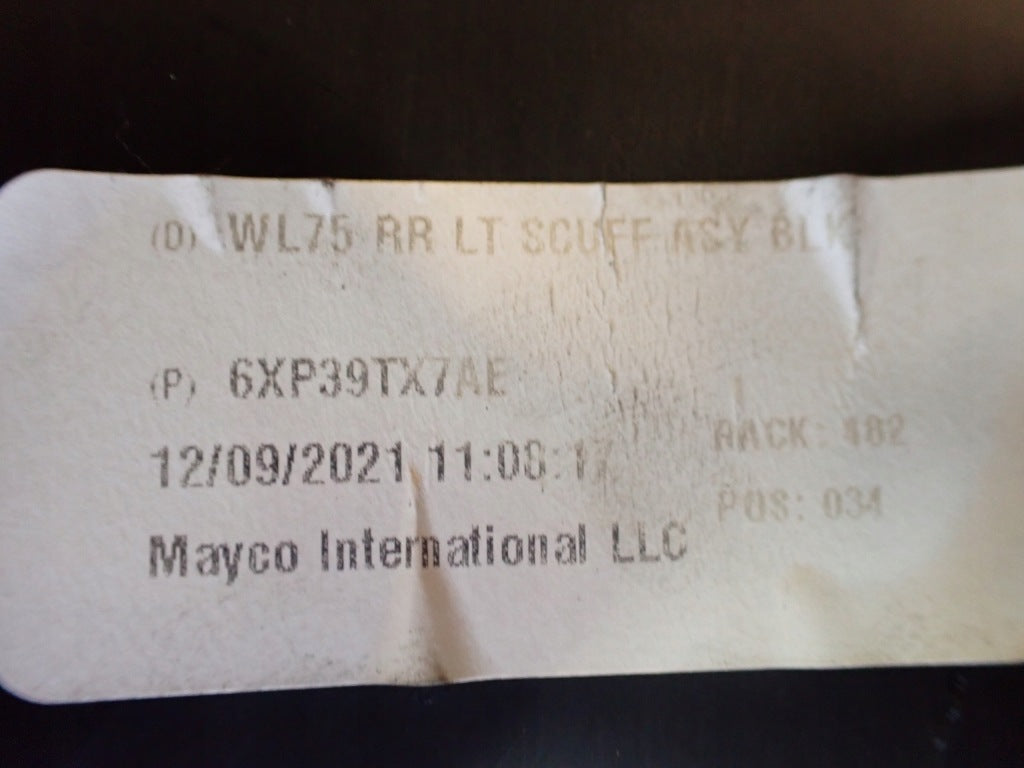 Osłona Listwa Progu Lewa Tylna Lewy Tył Jeep Grand Cherokee WL 3.6 4x4 21
