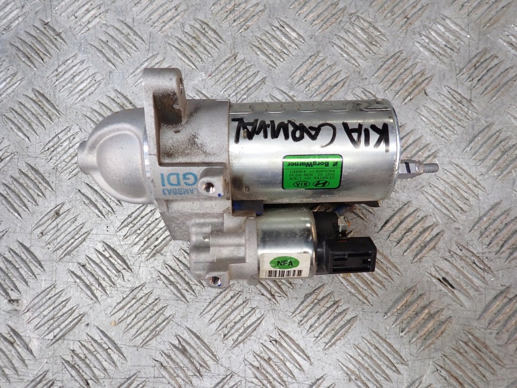 Starter Motor Kia Carnival LX KA4 3.5 2020-