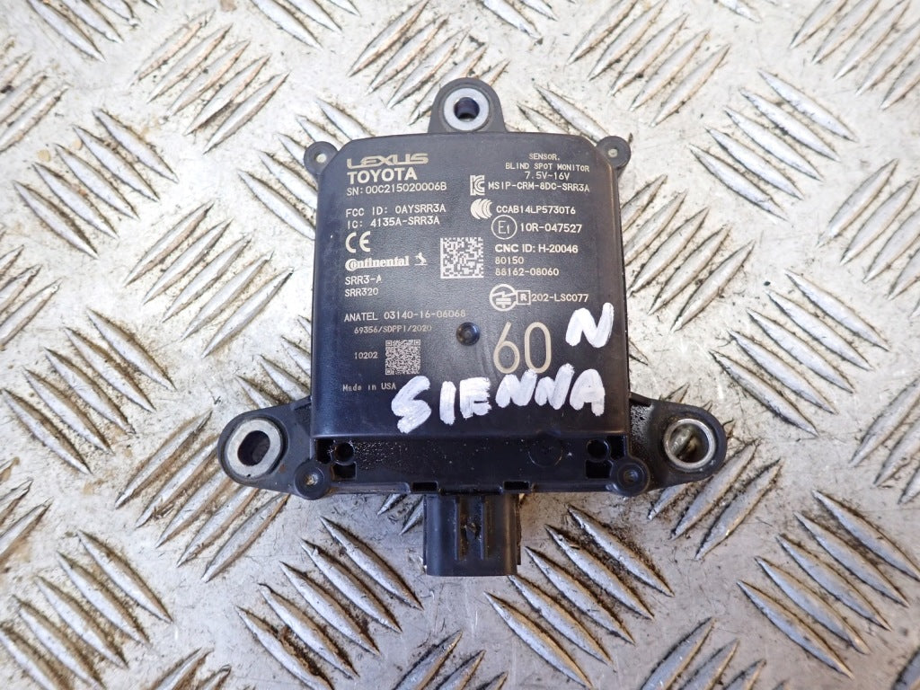 Radar Sensor Tylny Blind Spot Martwe Pole Toyota Sienna XL40 2021-