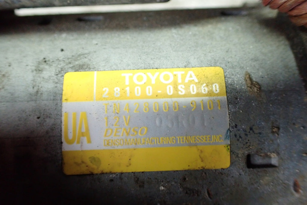 Starter Motor Toyota Tundra II 4.6 2014-