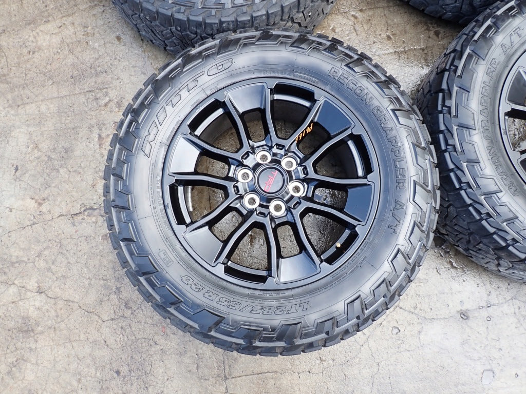 Wheels Rims Alloy Wheels Toyota Tundra TRD Sequoia LT285/65 R20 Tires AT 2022-