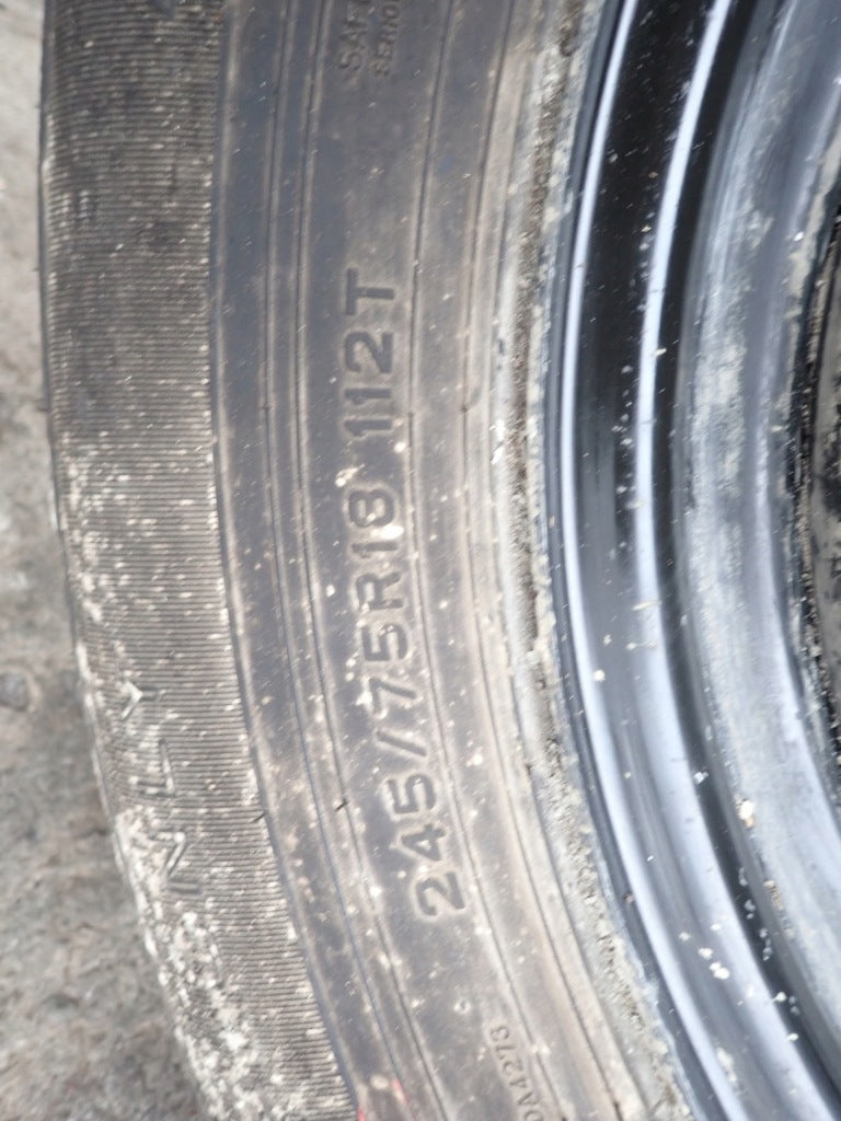 Rad, Felge, Reifen 245/75 18, Reserverad, Reserverad für Toyota Tundra, Sequoia 2022–