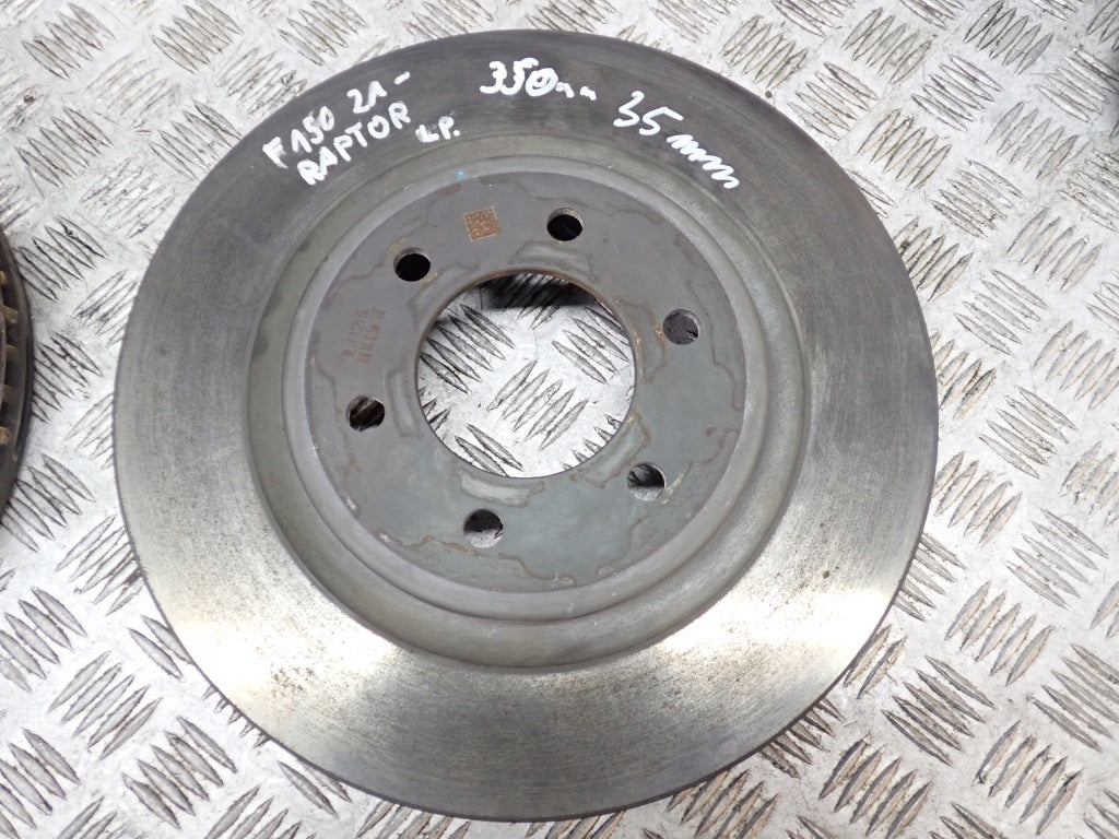 Front Brake Discs Pair 350mm Ford F150 3.5 RAPTOR 2024