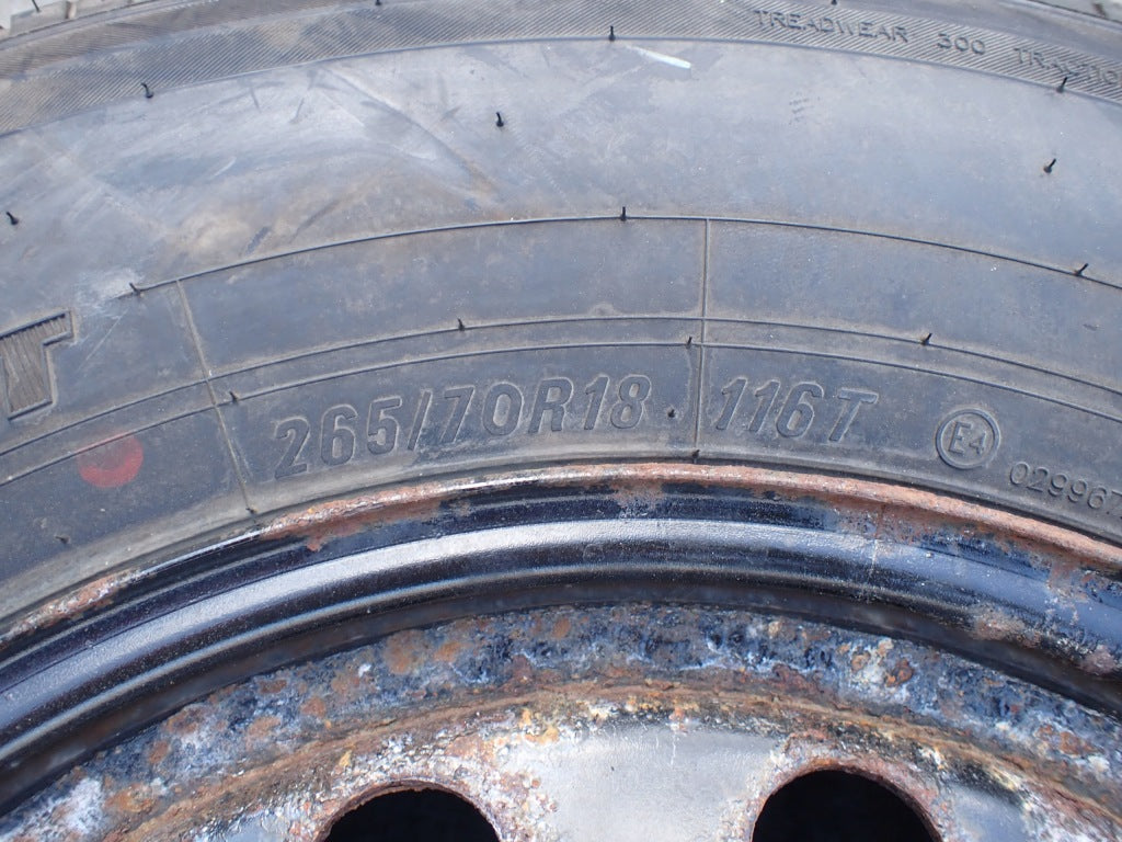 Koło Zapasowe Felga Zapas Opona 265/70/18 Ford F150 Crew Cab 2022-