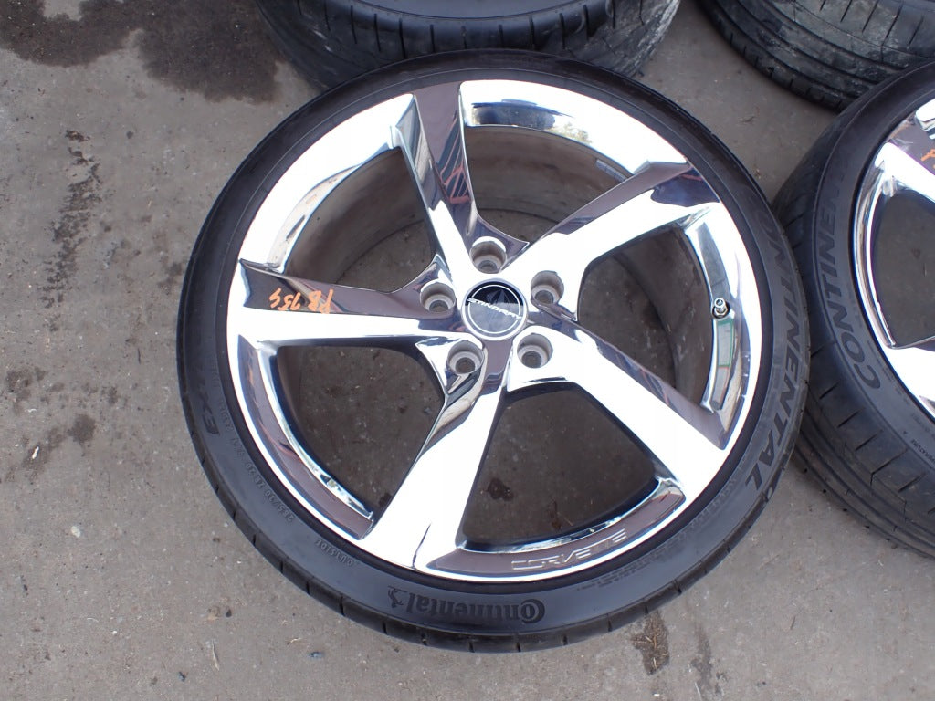 Wheels Alloy Rims 20 and 19 Tires Continental Chevrolet Corvette C7 2014-