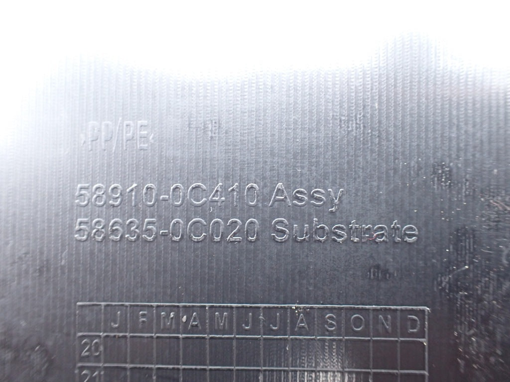 Rear Seat Underseat Storage Box Toyota Tundra Sequoia 2022-