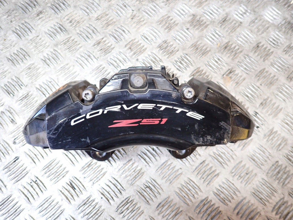 Front Brake Caliper Chevrolet Corvette C8 Z51 Black 2020-