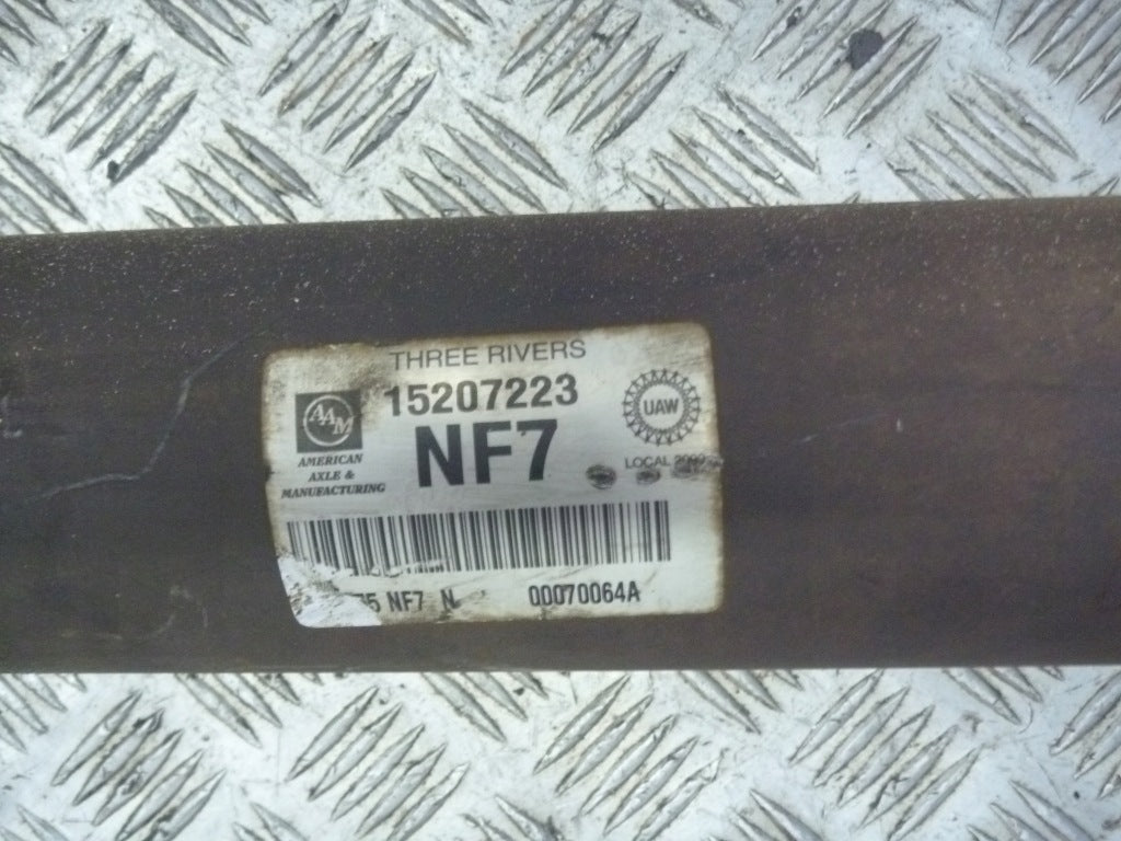 Wał Napędowy Tylny Tył Hummer H2 2005
