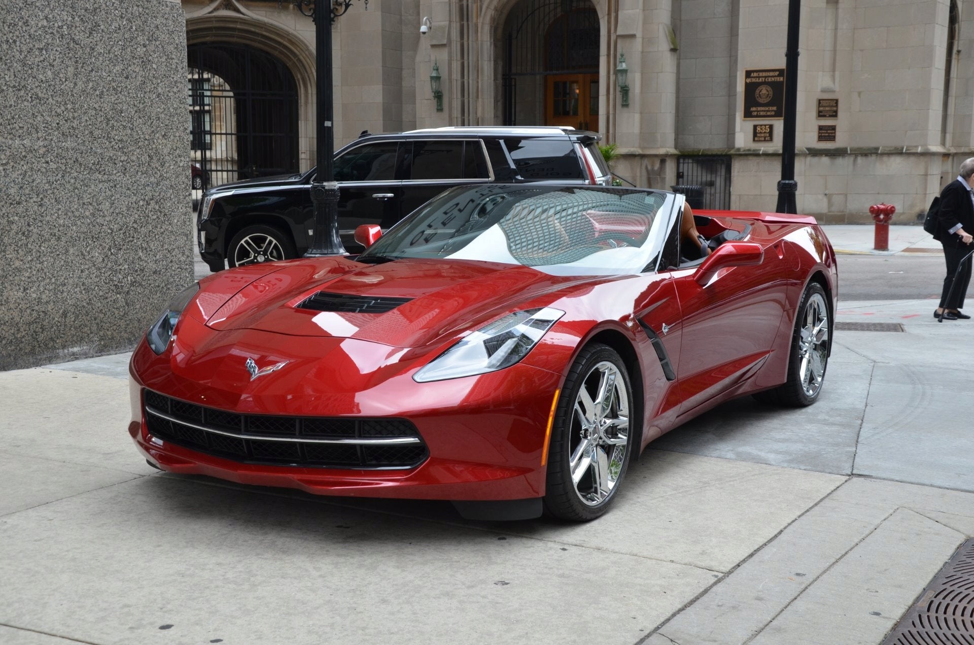 Lusterko Lewe 5PIN Chevrolet Corvette C7 3LT