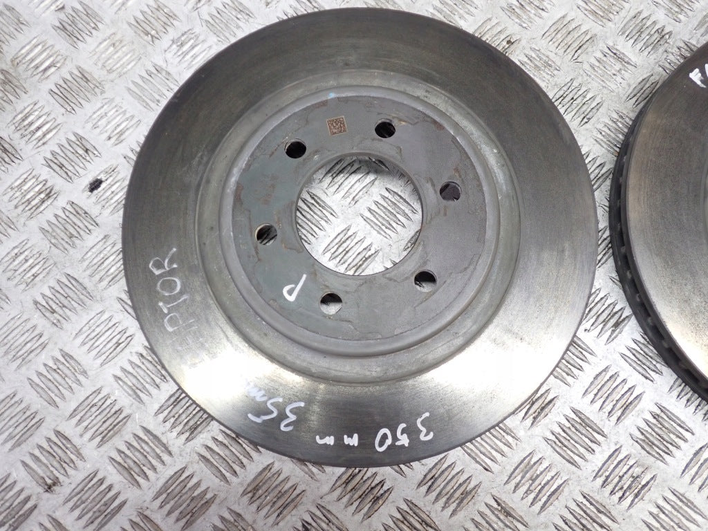 Front Brake Discs Pair 350mm Ford F150 3.5 RAPTOR 2024