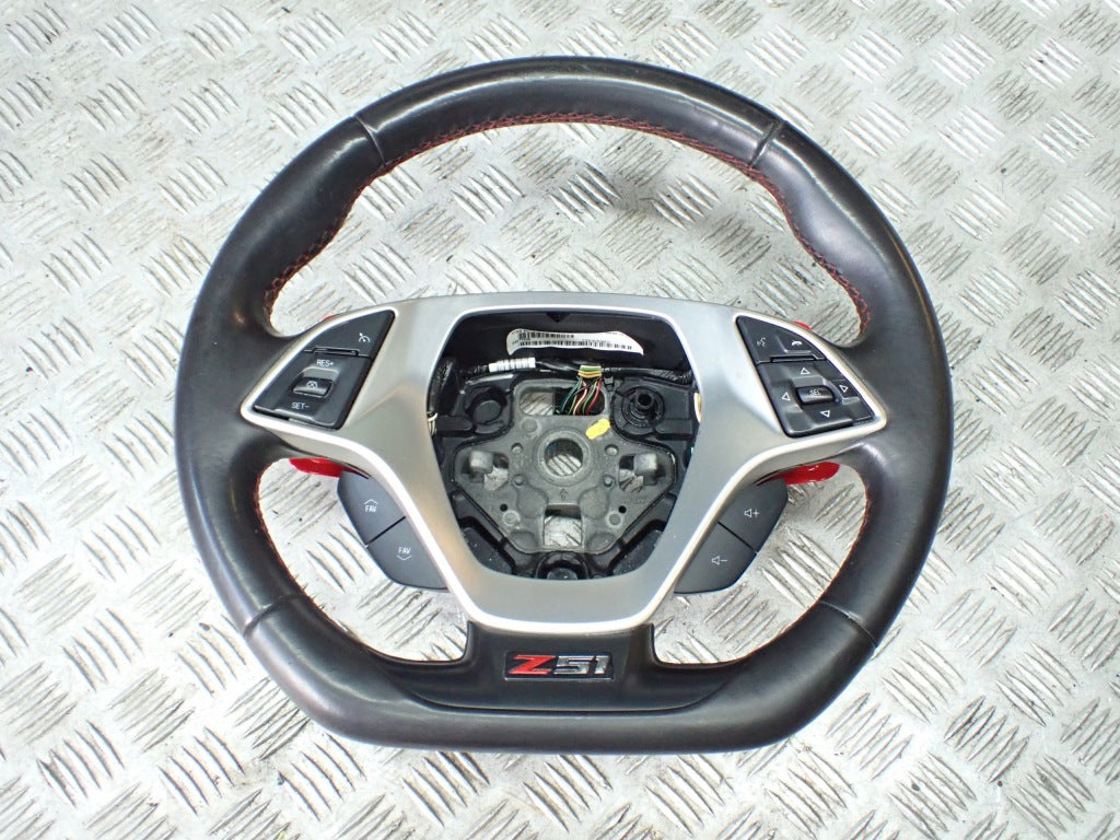 Kierownica Sportowa Kpl. Z51 Przyciski Panele Chevrolet Corvette C7 2014-