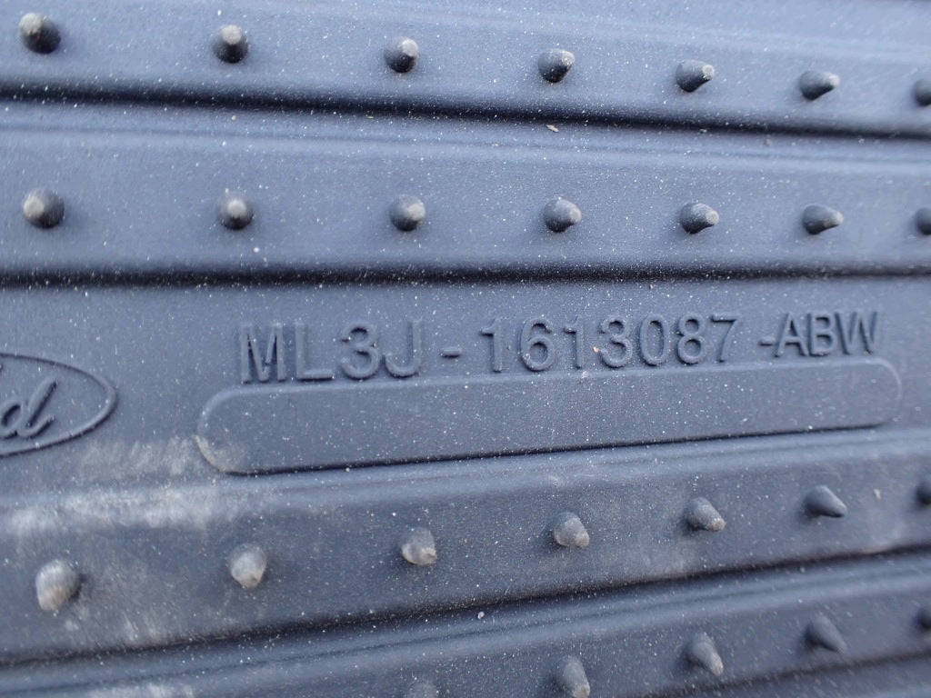 Rubber Floor Mats Set Ford F150 Hybrid Crew Cab 2022-
