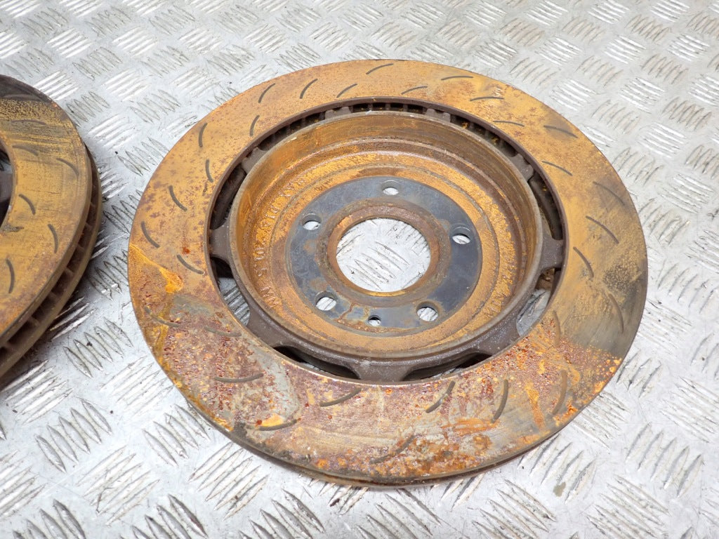 Slotted Rear Brake Discs PAIR Chevrolet Corvette C7 3LT Z51 2014-