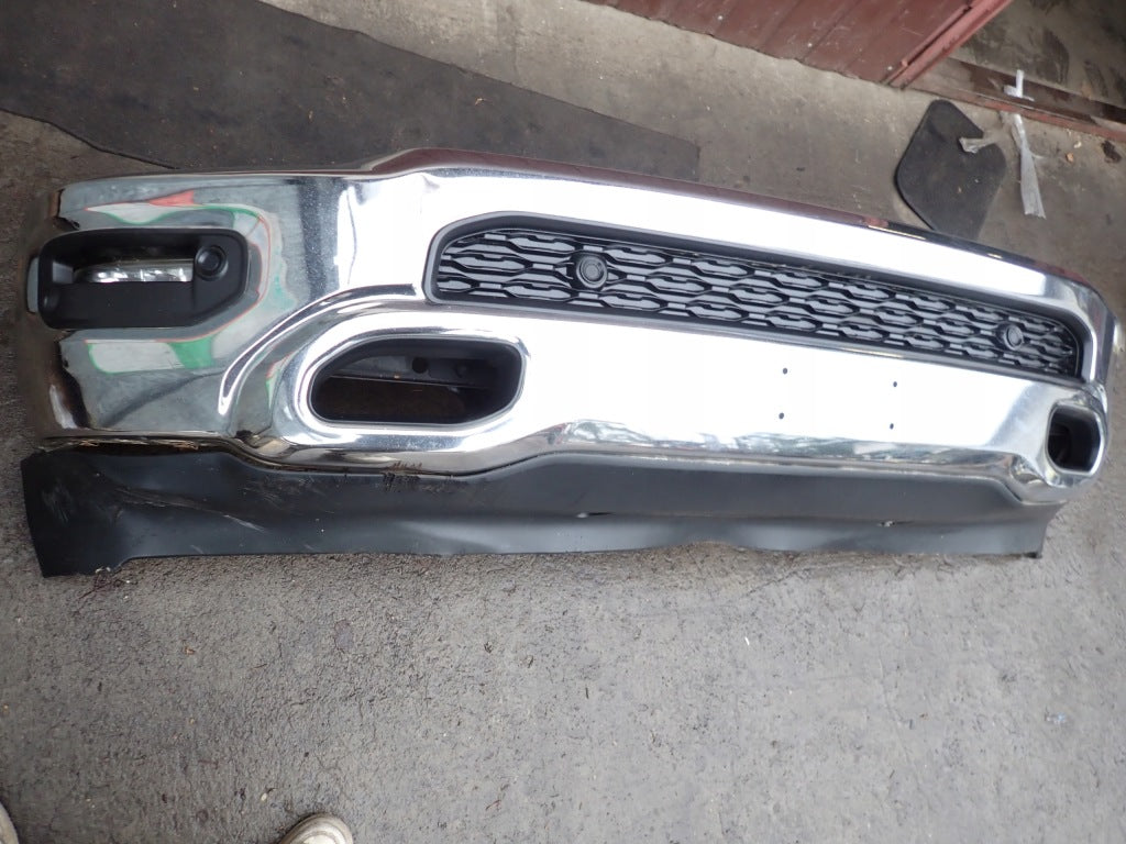 Zderzak Przedni Chrome 6x Pdc Wiązka KPL z Belką Uszkodzony Dodge Ram V 19-