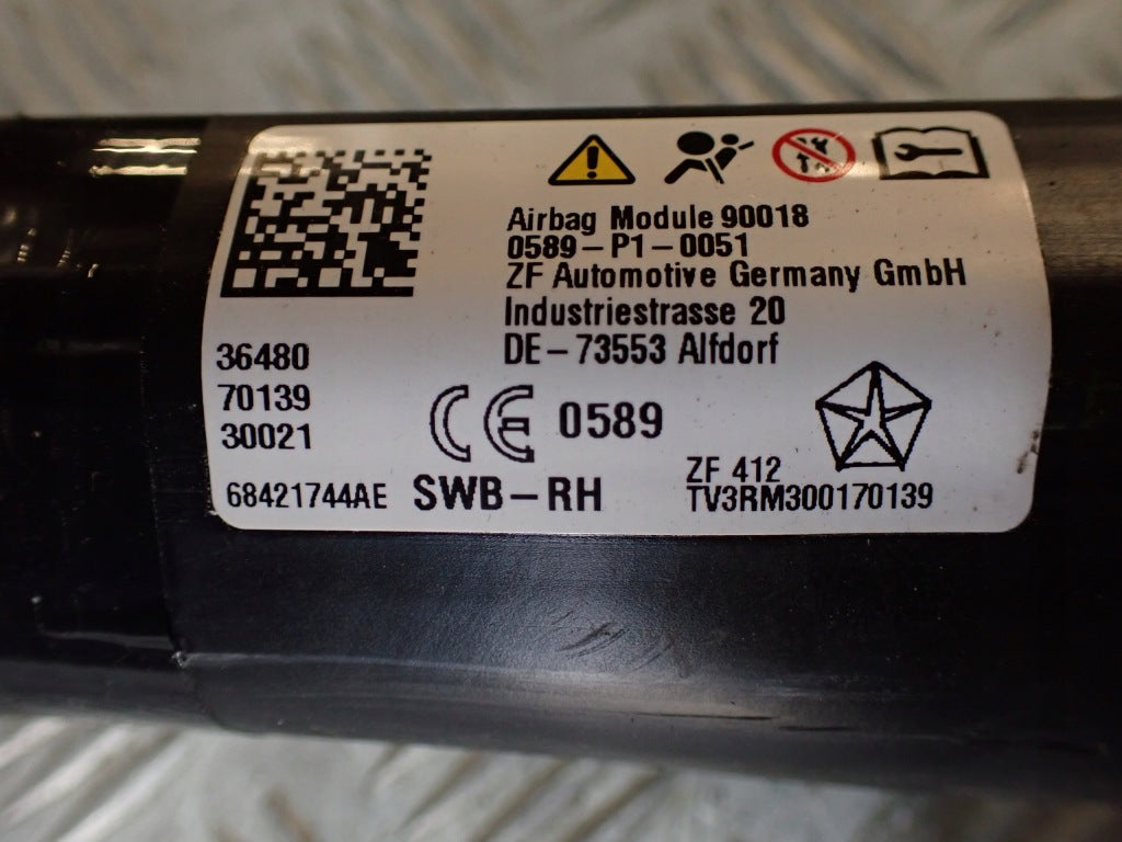 Kurtyna Poduszka Powietrzna Prawa Airbag Jeep Wagoneer Grand WS 5.7 22-