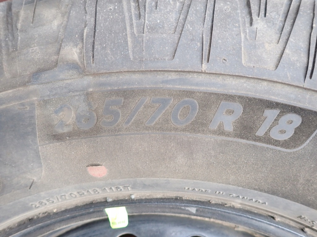 Koło Felga Opona 265/70 18 Zapasowe Zapas Toyota Tundra Sequoia 2022-