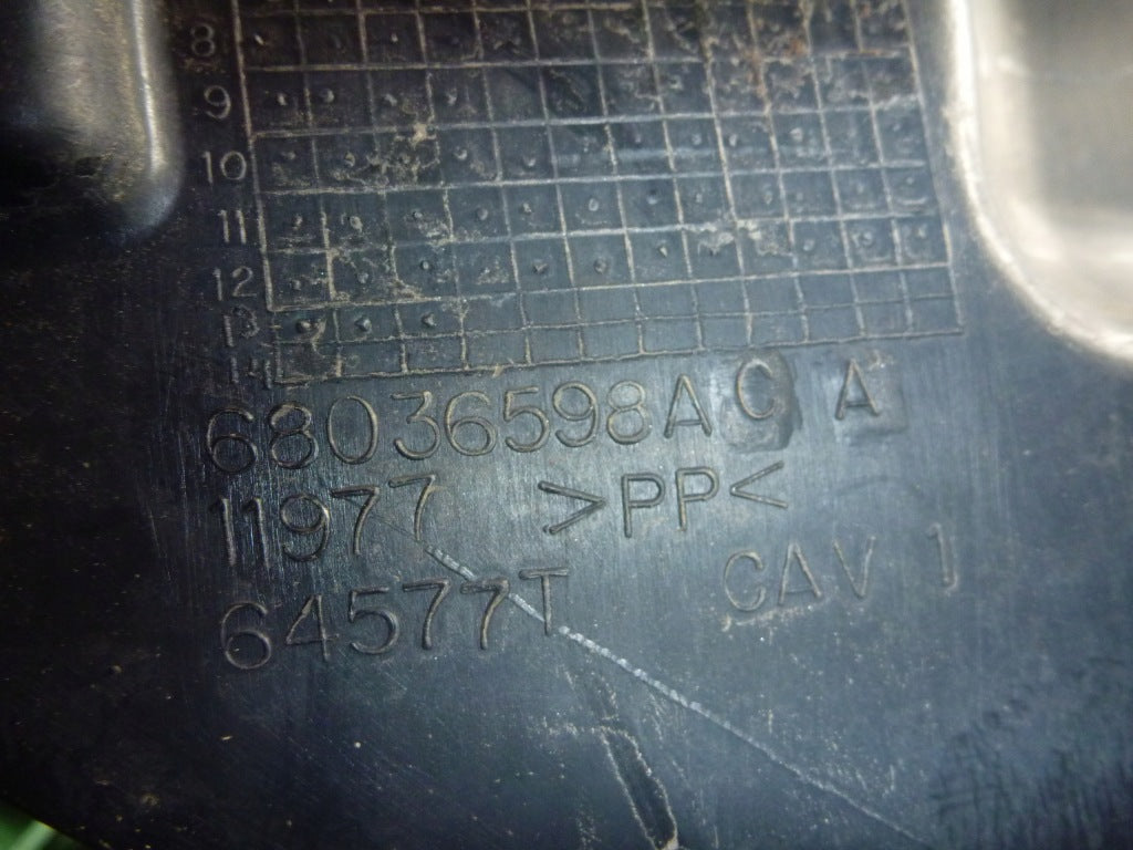 Kierownica Powietrza Łapacz Osłona Dodge Ram IV 09