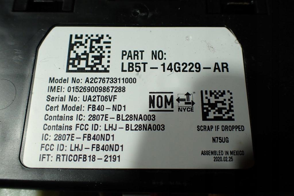 Moduł Telematic TCU Ford Explorer 2020-