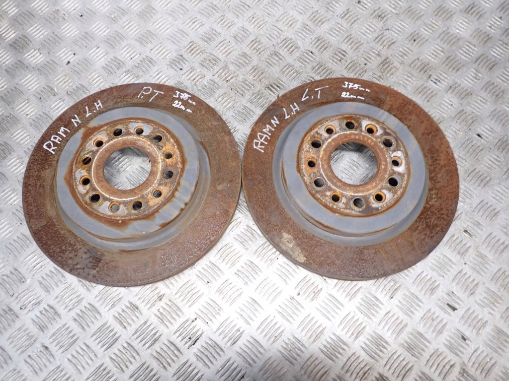 Tarcze Tylne Tył Para Dodge RAM 5.7 4x4 2021