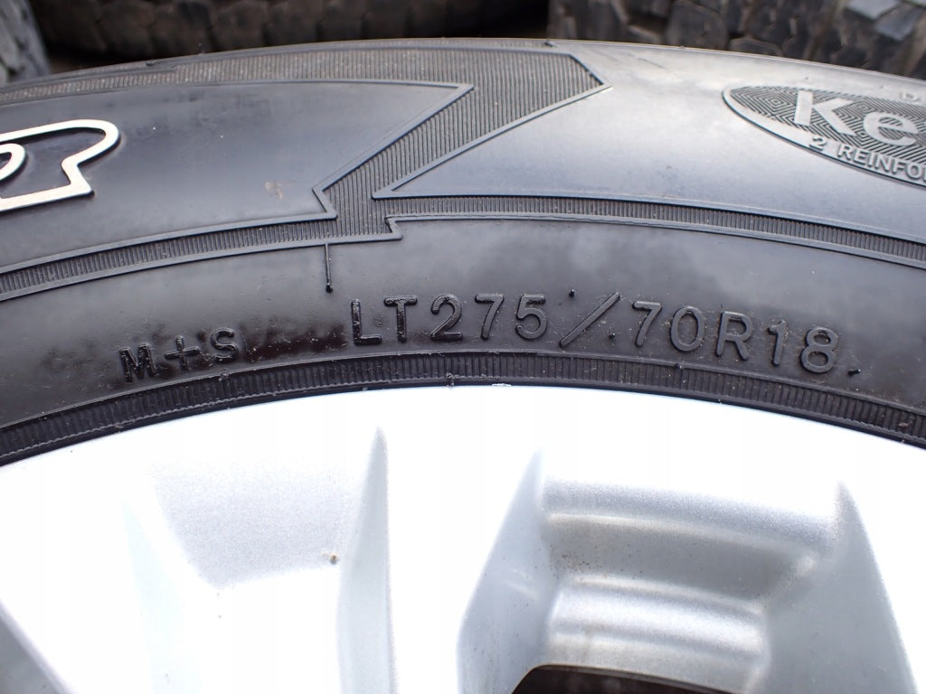Koła Felgi Alufelgi 18 Opony Goodyear LT275/70R18 Kpl. Ford F350 F250 2021