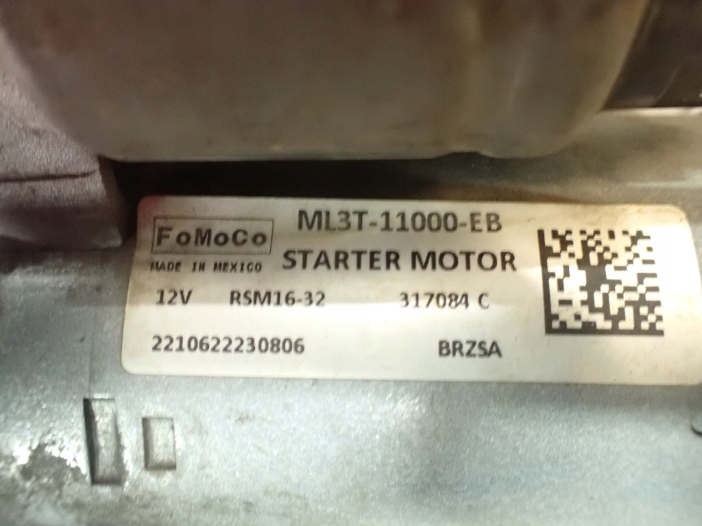Starter Motor Ford F150 3.5 Powerboost Hybrid Lariat 2022