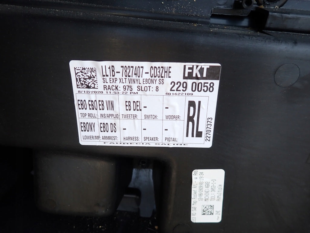Left Rear Leather Side Panel Ford Expedition 2020