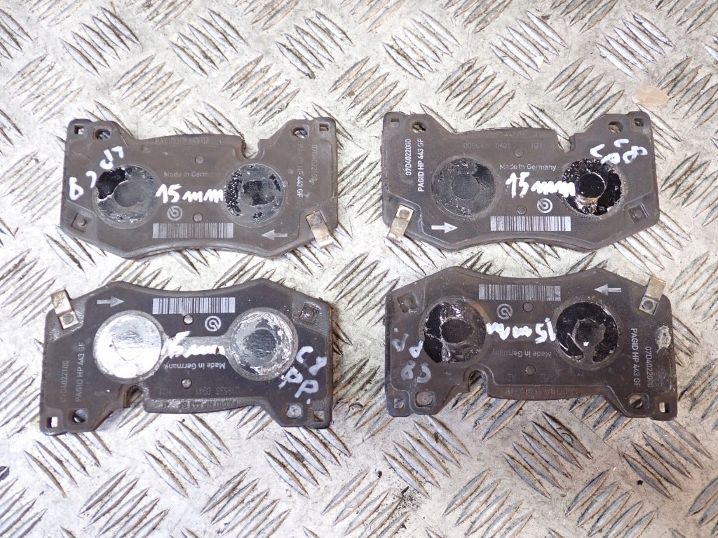 Klocki Hamulcowe Przednie Kpl. 8 mm Chevrolet Corvette C8 Z51 2020-